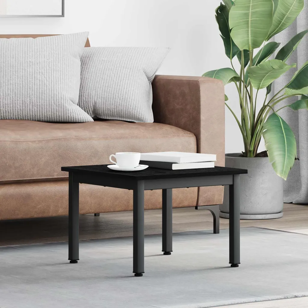 Tavolino Salotto Rovere Nero 50x50 Maison Exclusive | Offerta Online