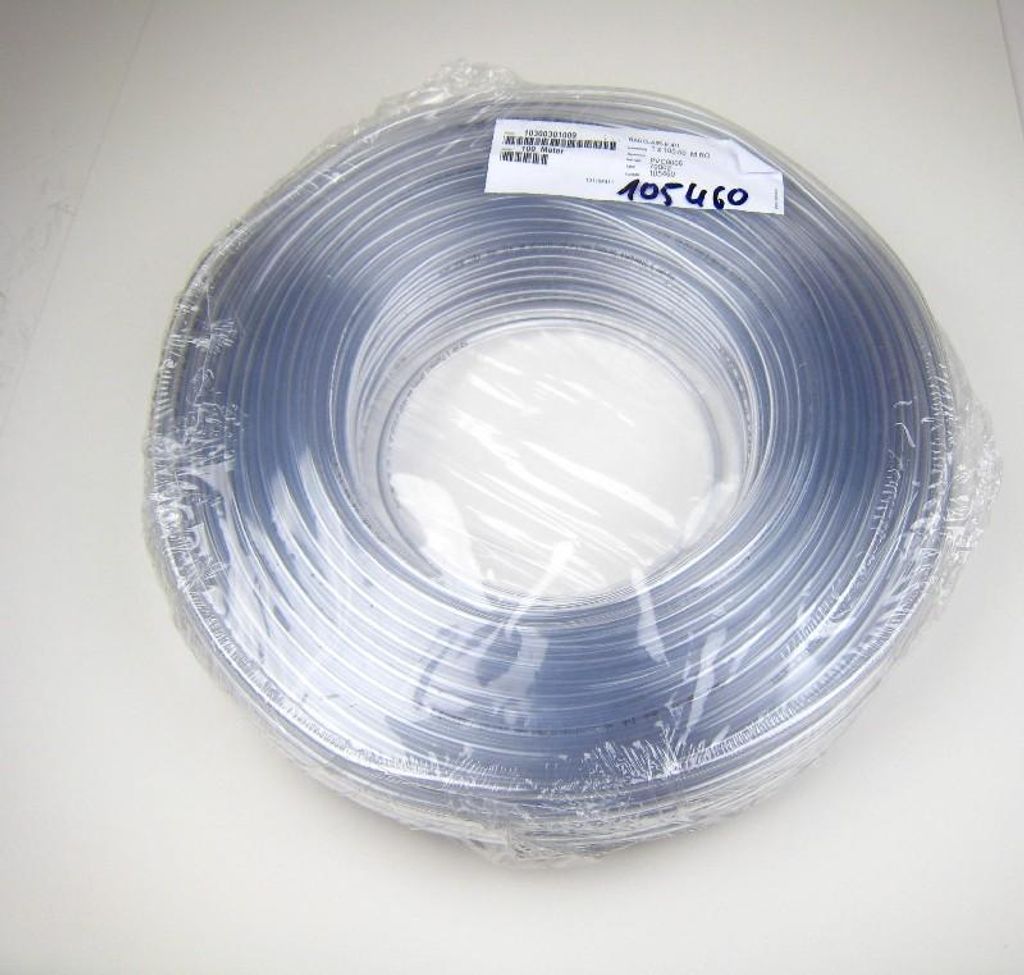 Schlauch PVC klar 4x6mm 100 Meter Luftschlauch