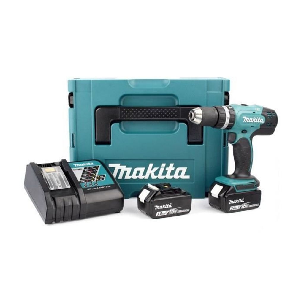 18V LXT Schlagbohrmaschine (2x3,0 Ah) in MAKPAC - MAKITA Produktbild 