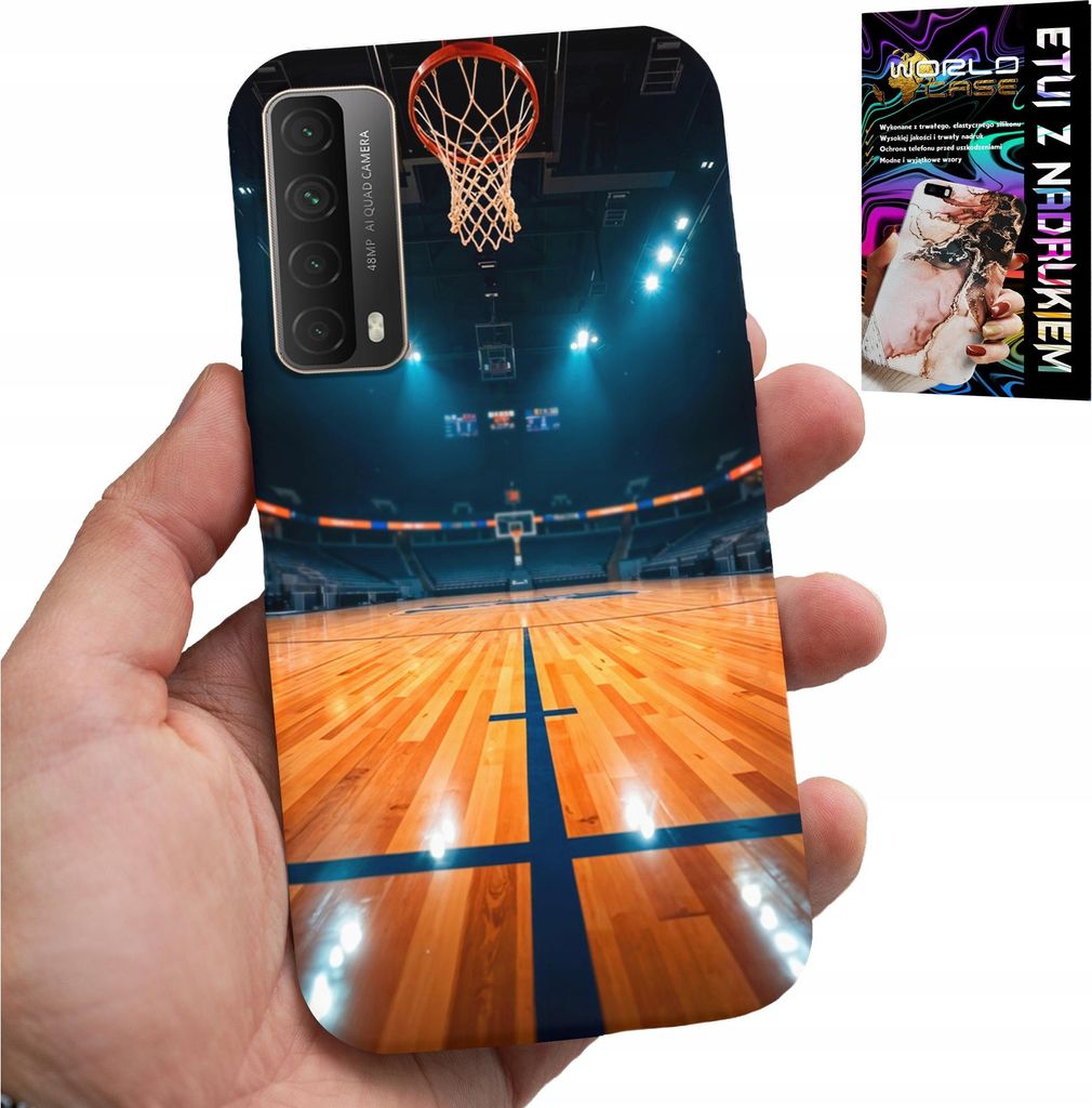 Fall Für Huawei P Smart 2021 - Basketball Nba Gericht, Basketball-Fan-Designs