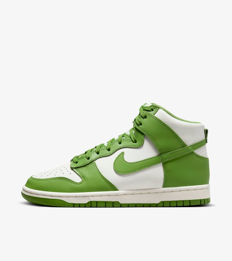 Nike Dunk High "Chlorophyll Sail", Grün, Größe: 39