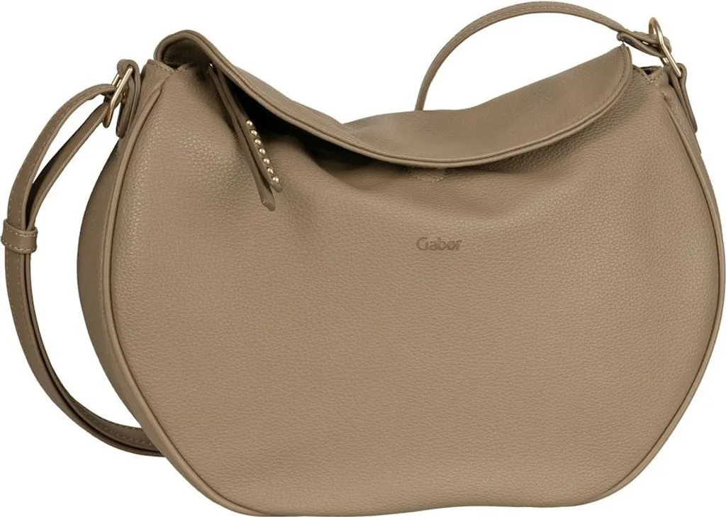 Borsa a tracolla Gabor beige, Marcella, Borsa a tracolla M, taupe