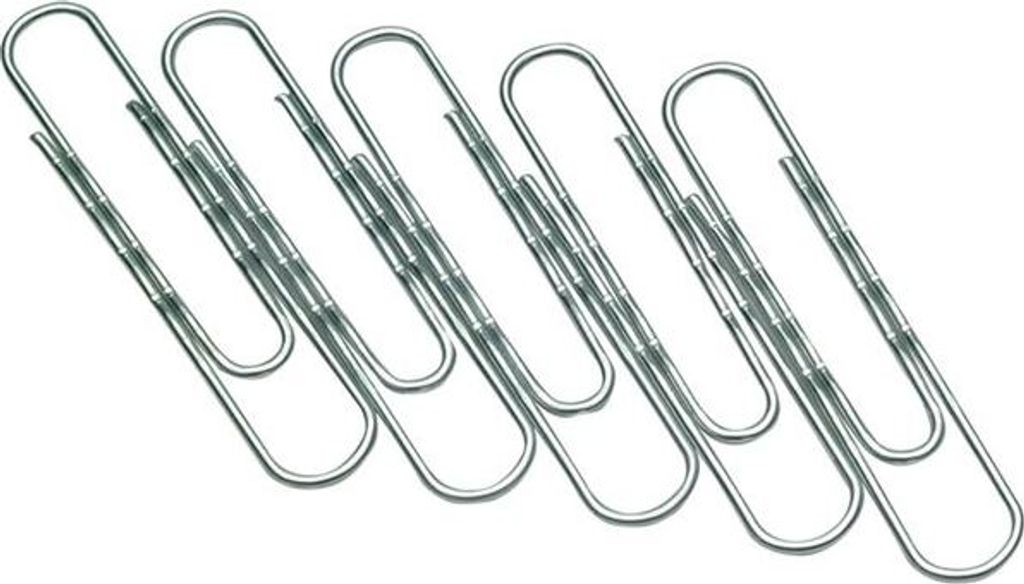 Q-Connect KF01312 Büroklammern 32 mm 100 Stück Produktbild 