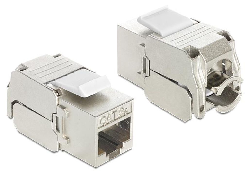 DELOCK Keystone RJ45 Cat6a Buchse (8P/8C)