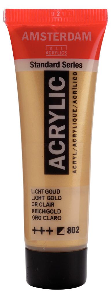 Amsterdam Standard Series Acrylfarbe Tube 20 ml Reichgold Produktbild 