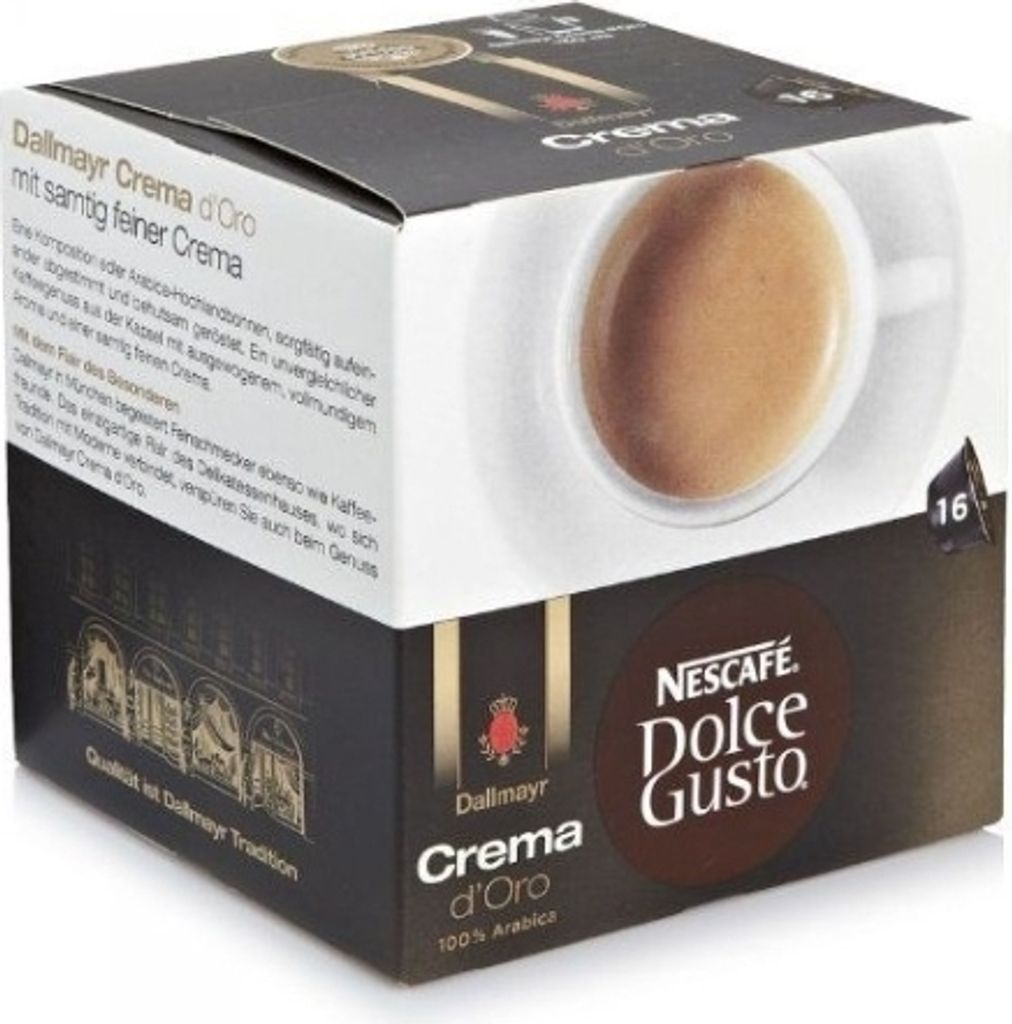Nescafé Dolce Gusto Dallmayr Crema d'Oro | 16 Kaffeekapseln Image du produit 