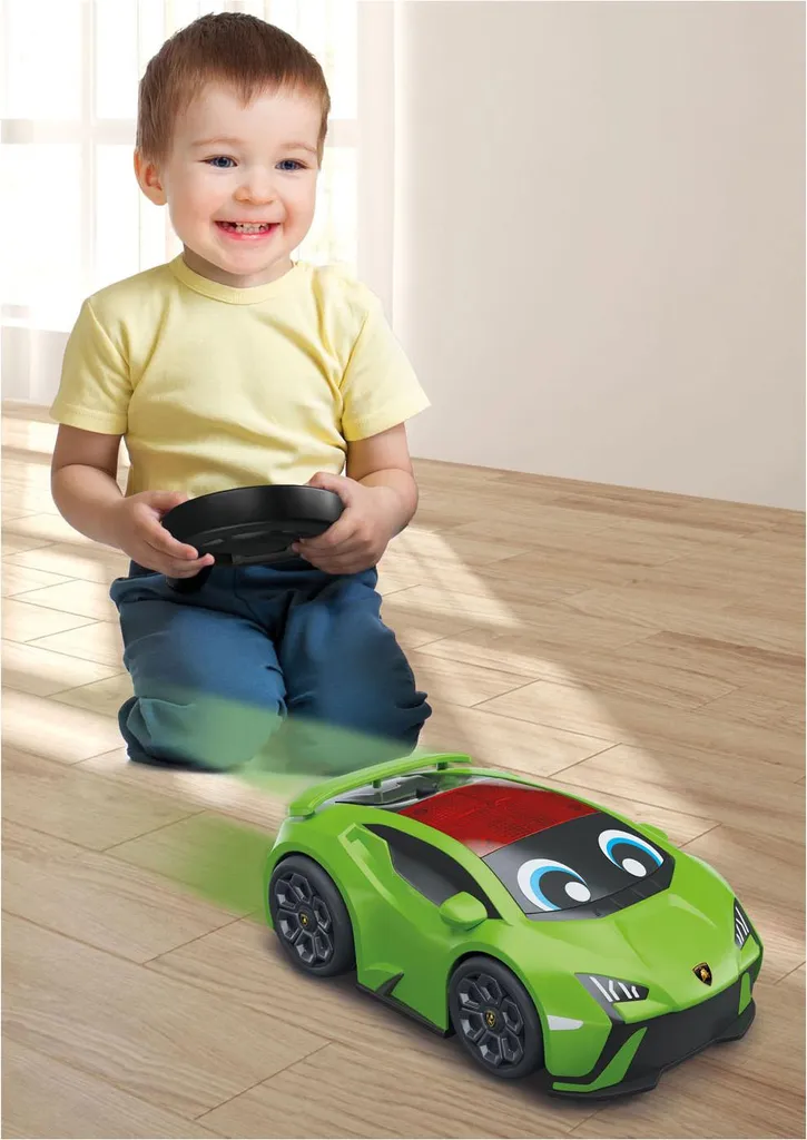 Voiture télécommandée Lamborghini Clementoni Facile à Diriger pour Bébé