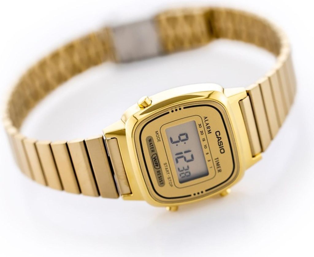 La670wega Casio Uhr Damen Gold Amazon Casio Vintage Digitaluhr