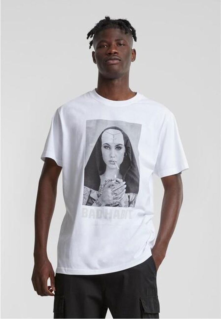 MT1282 - Bad Habit Tee white S