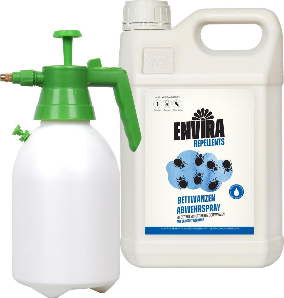 Envira Bettwanzen Abwehrspray 5L mit Drucksprüher