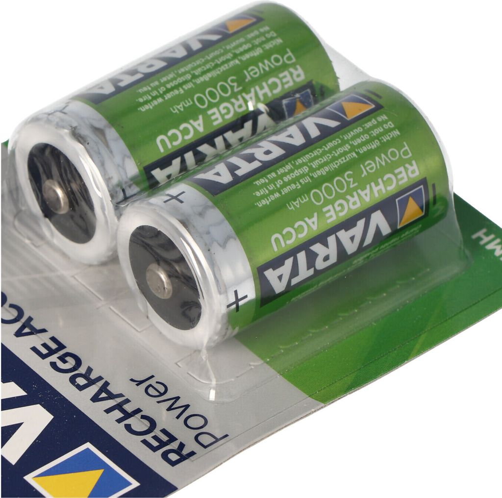 VARTA NiMh Akku 2 x Baby 3,0 Ah Blister Obrázok produktu 21