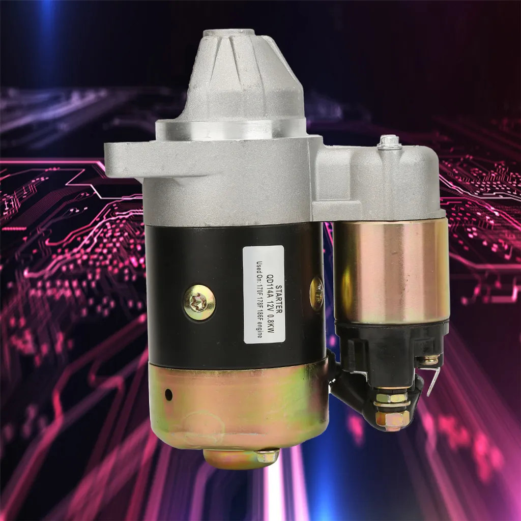 Démarreur 12V 0.8KW : Solution Démarrage Difficile Moteur Diesel