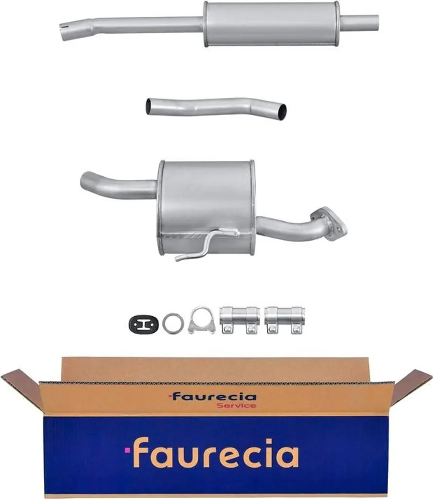 Pot d'échappement central FAURECIA Easy2Fit pour DAIHATSU Cuore V L7