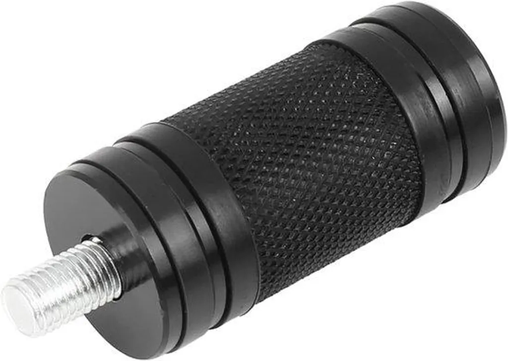Levier de vitesses moto M8 x 1,25 noir usiné CNC moleté antidérapant