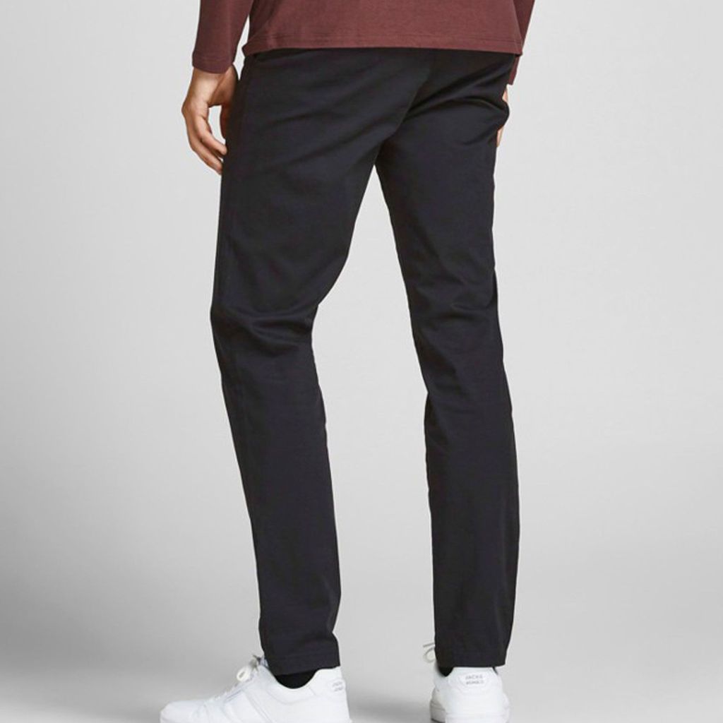 JACK & JONES Herren Chino Hose Slim Fit - Stretch Baumwolle, Bequeme Passform, Für Business & Freizeit