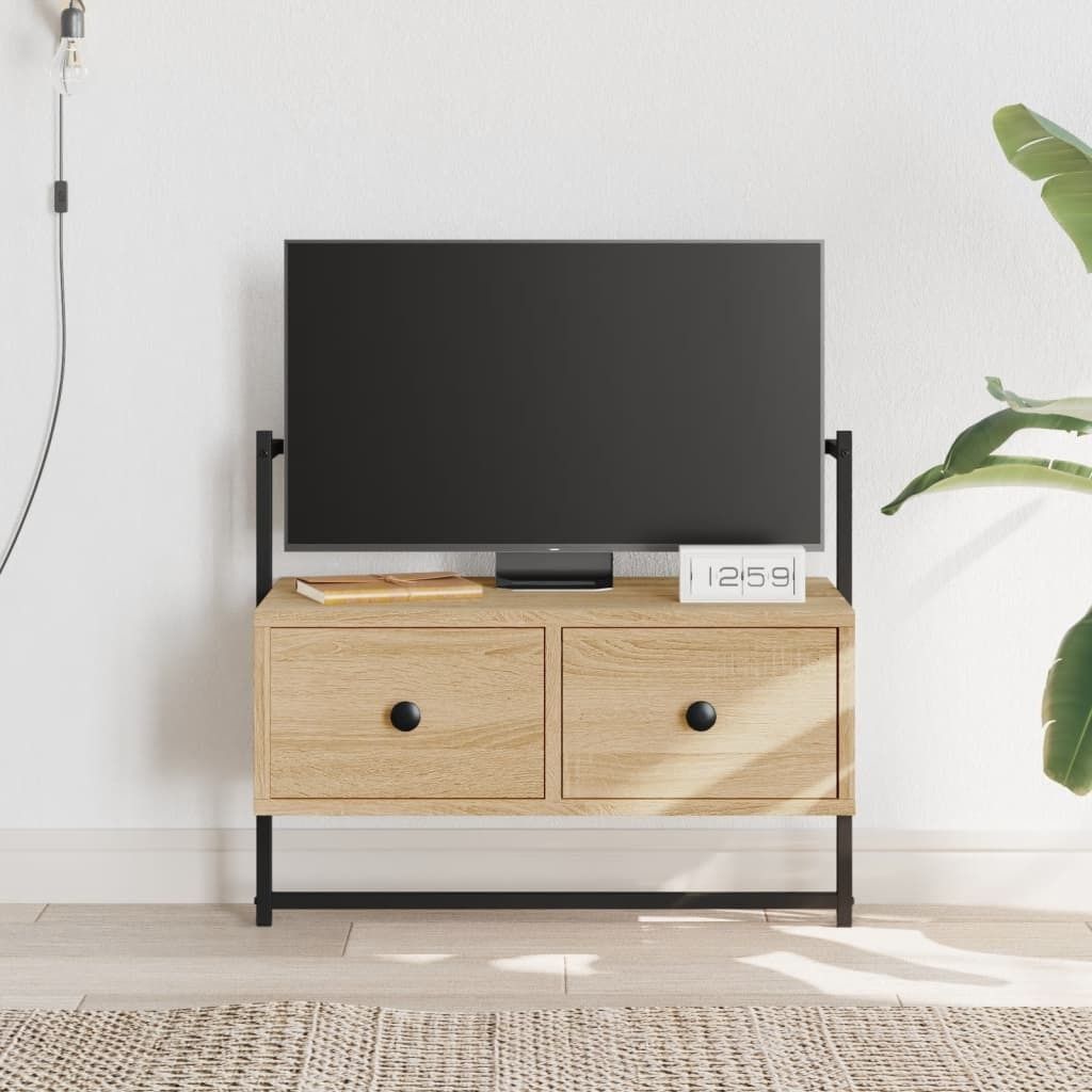 "2026 Promotion" TV-Wandschrank - TV-Möbel - Sonoma-Eiche 60,5x30x51 cm Holzwerkstoff - TV-Regal CC29783