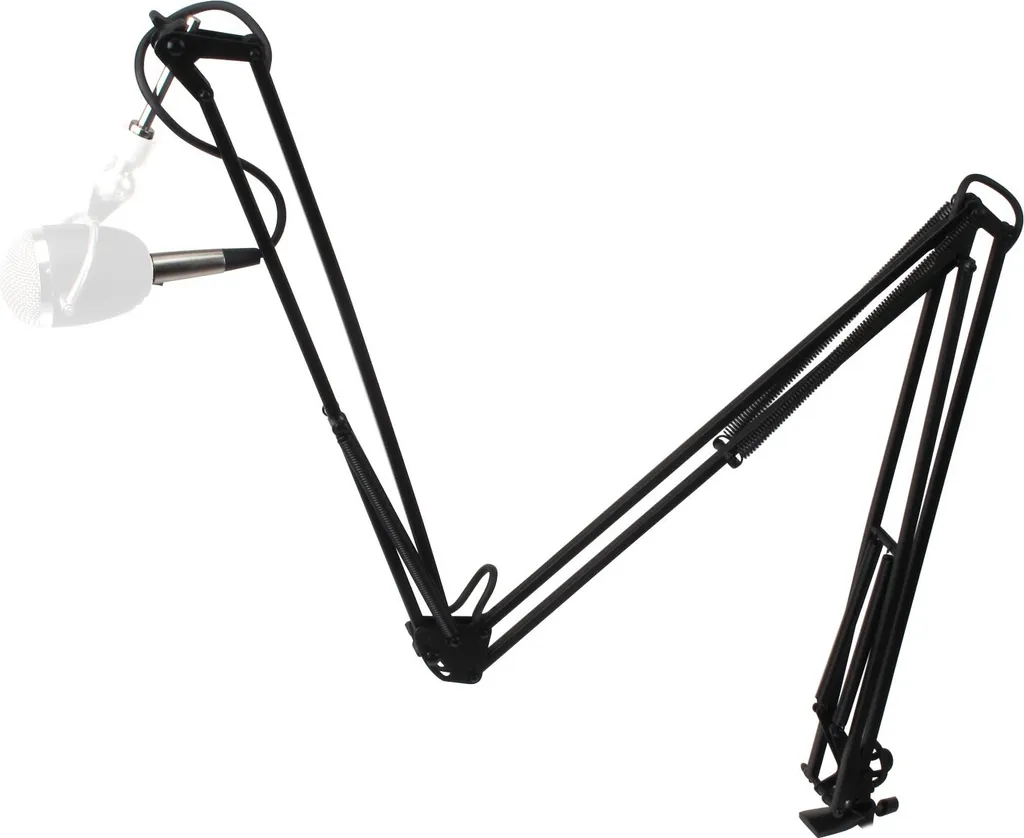 Bras de microphone Proline anti-vibration pour bureau et home studio