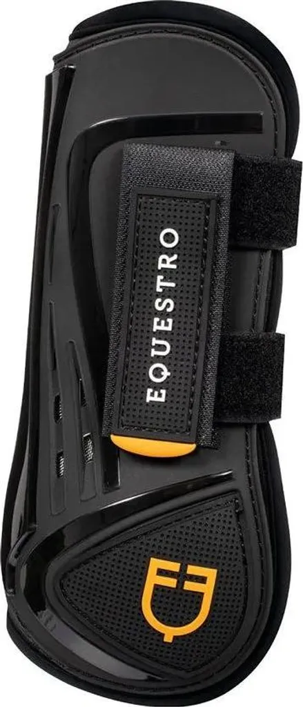 Bottes de Tendon Equestro Ruby Noir Cob pour Entraînement