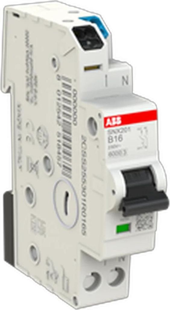 ABB LS-vypínač séria SNX 200 1P+N 16A B(230 V) 6kA ABB Obrázok produktu 