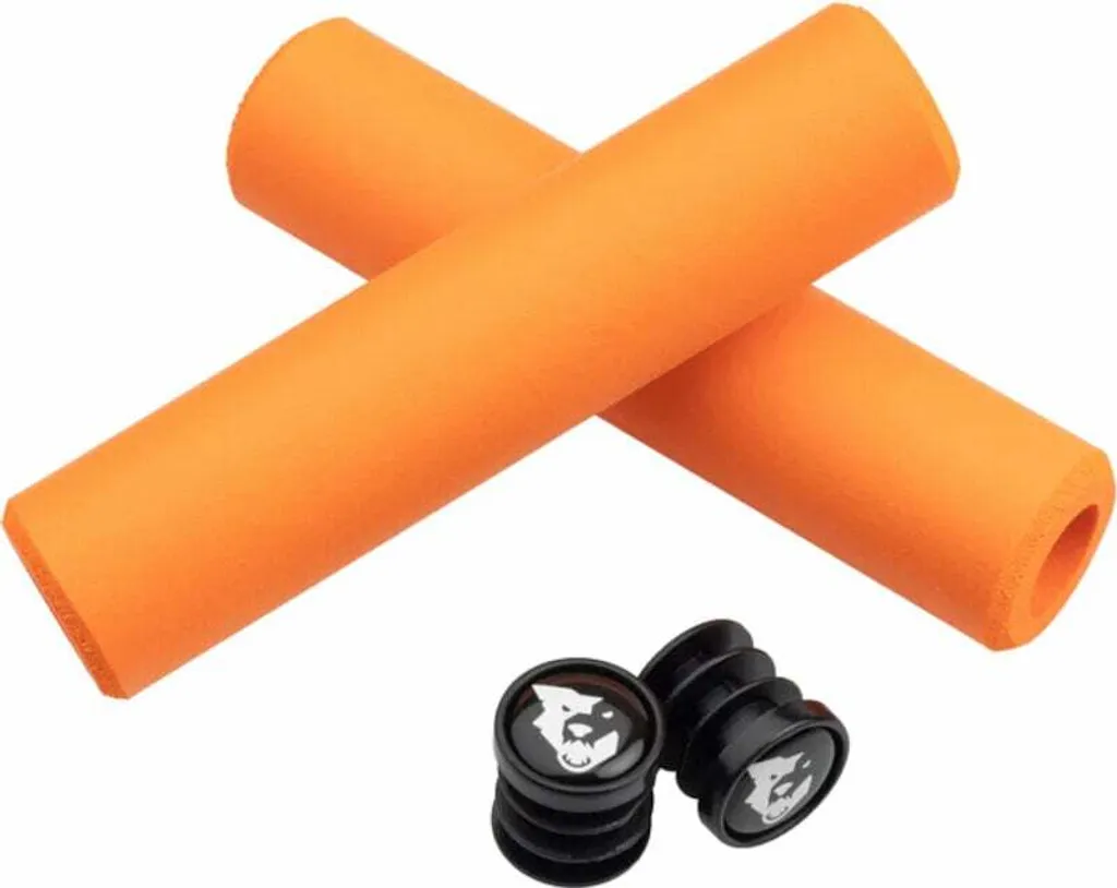 Grips de VTT Confortables Wolf Tooth Karv 6.5 mm Orange pour Longues