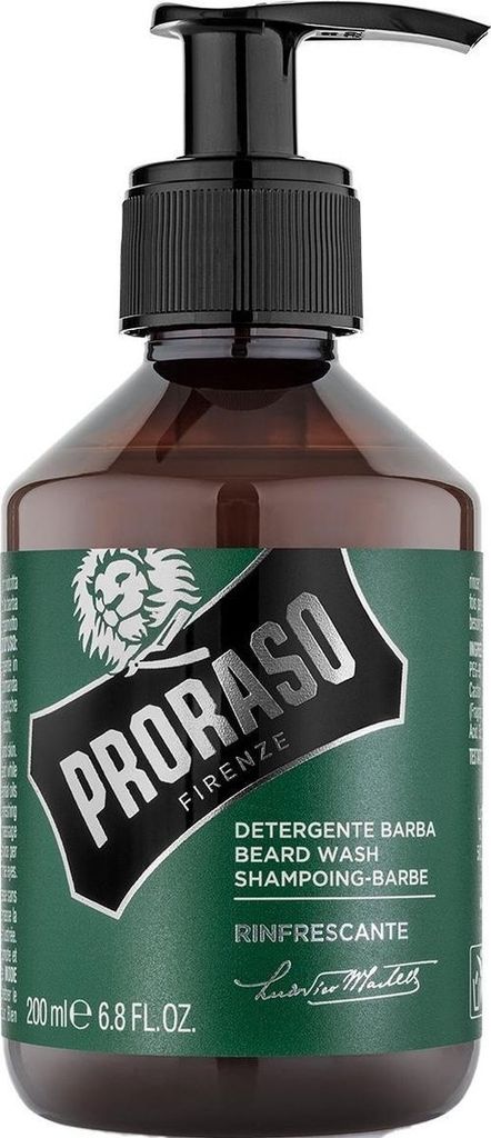 Proraso Odświeżający płyn do mycia brody 200 ml Zdjęcie produktu 