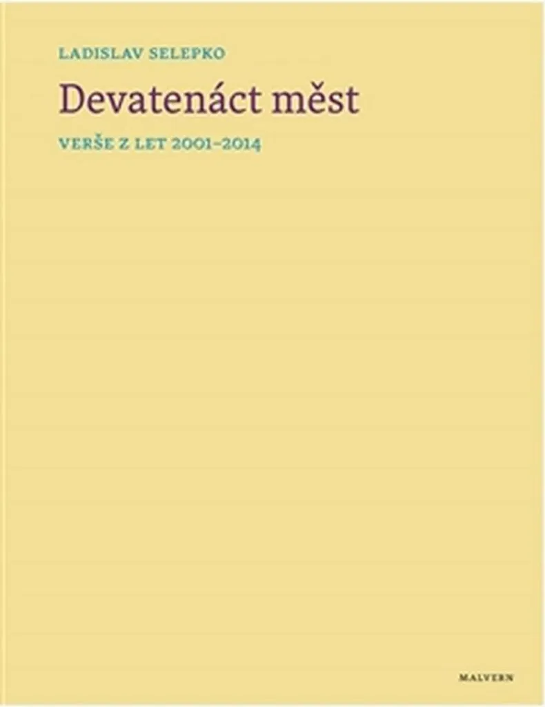 Livre Devatenáct měst par Ladislav Selepko : Poésie Tchèque et Imaginaire