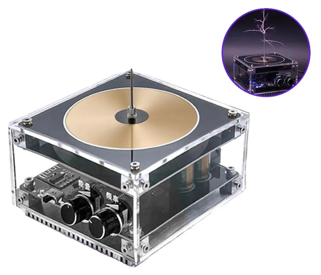 Bobine Tesla Éducative Bluetooth 15cm - Expérience Science et Musique