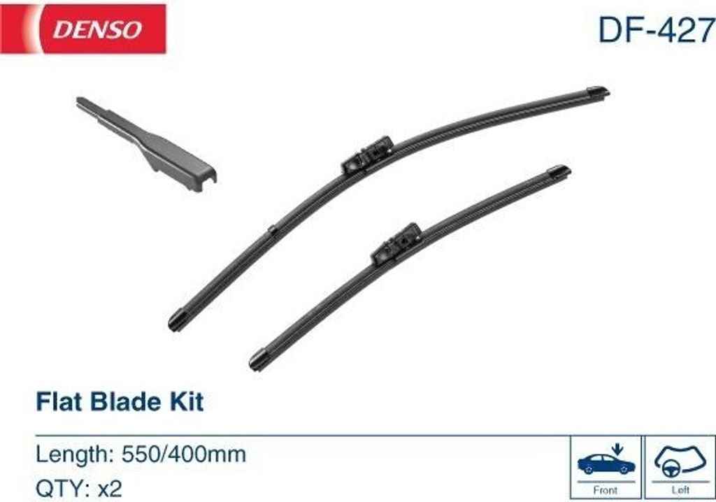 DENSO Scheibenwischer Vorne für FORD ECOSPORT Rahmenlos
