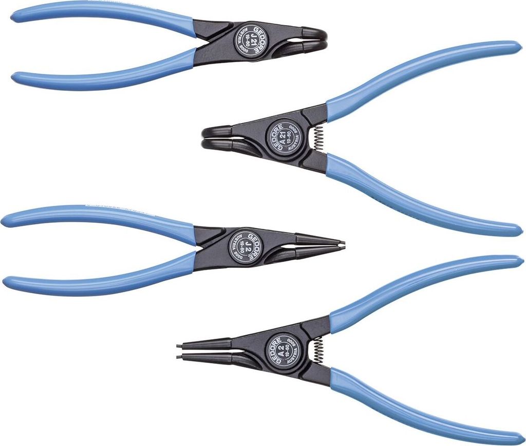 GEDORE 1102-001 Montagezangen-Satz 4-teilig in L-BOXX Mini, 1692283