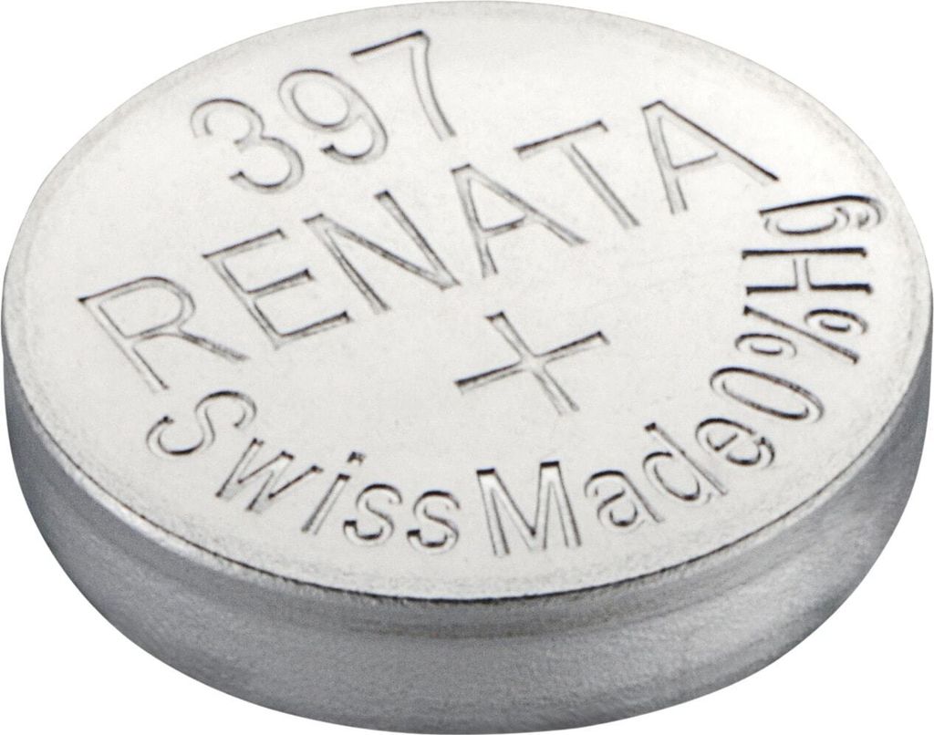 Renata Watch 397 Uhrenbatterie SR726SW 0% Mercury 1,5 Volt Produktbild 