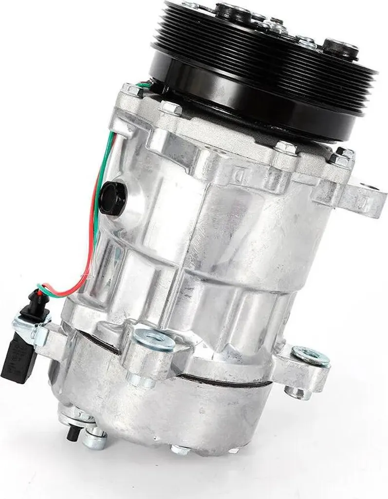 Compresseur de climatisation argenté R134a avec technologie type fermé