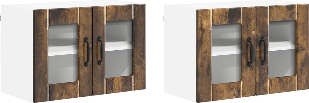 Mobili Cucina SYFAX Rovere Fumé 2 Pz - Più Ordine per la Famiglia