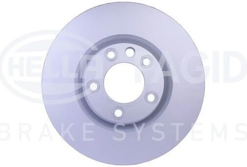 Disque de frein ventilé pour Porsche Cayenne 9PA et VW Touareg 7L HELLA