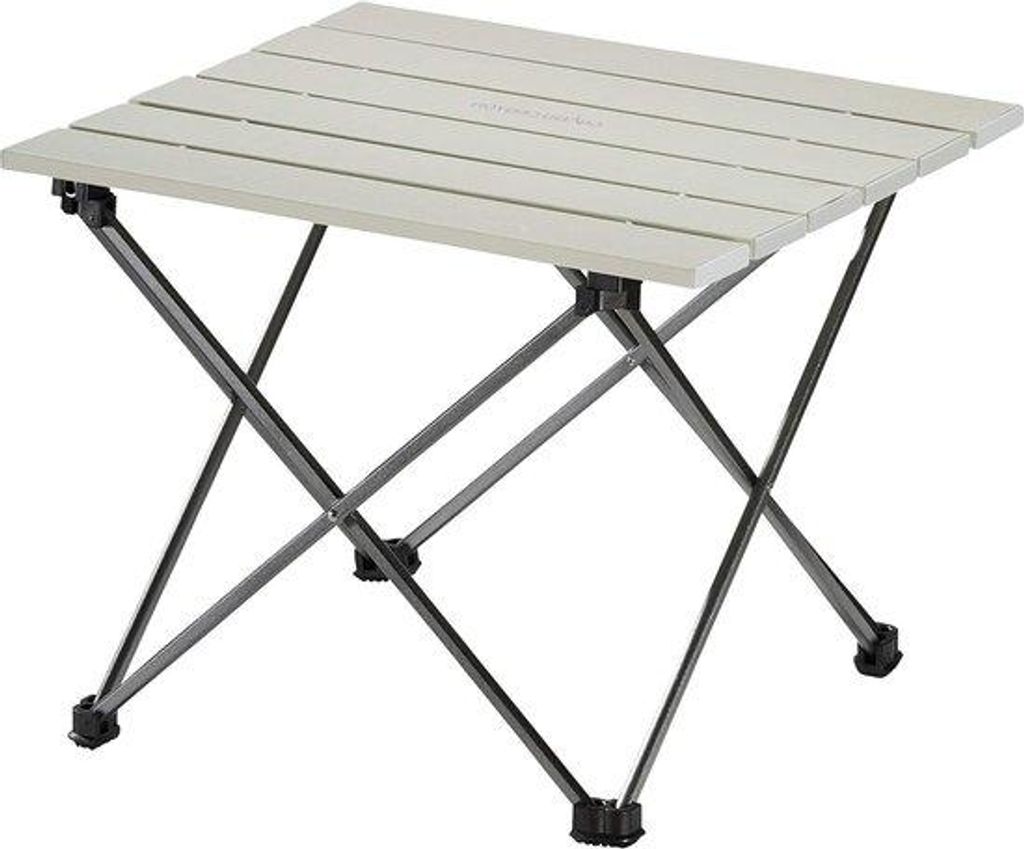 Silberne Aluminium-Campingtafel draagbar