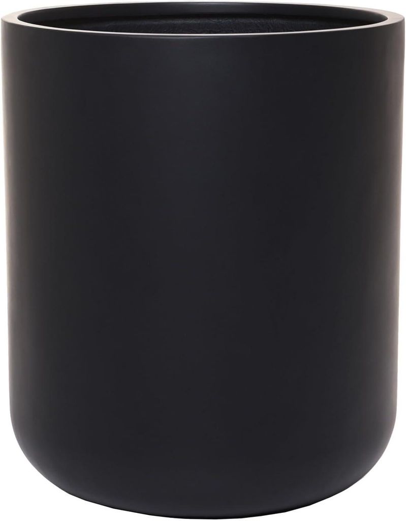 Vaso da fiori CHICO in fibra di vetro, antracite, 50x60 cm Immagine del prodotto 