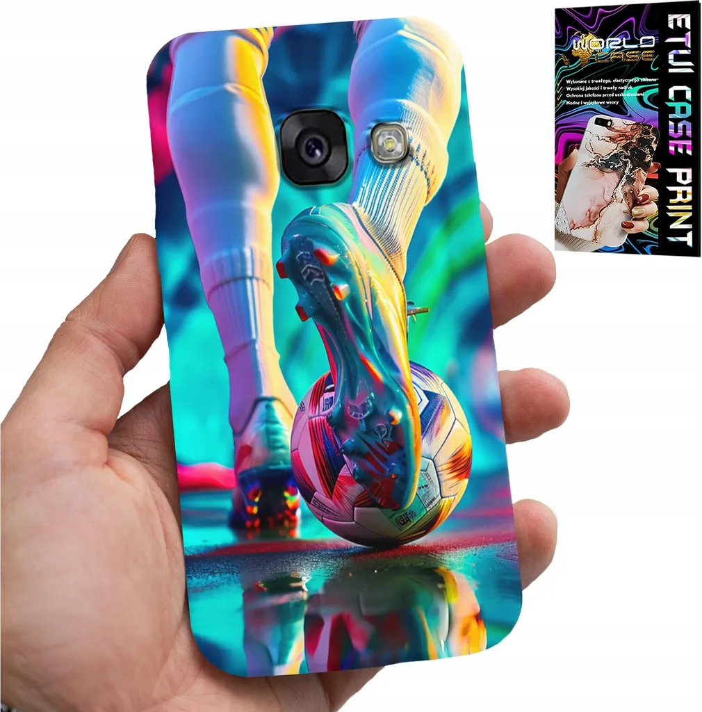Regalo Calcio Samsung A5 2017: Custodia + Vetro 9H per Tifosi