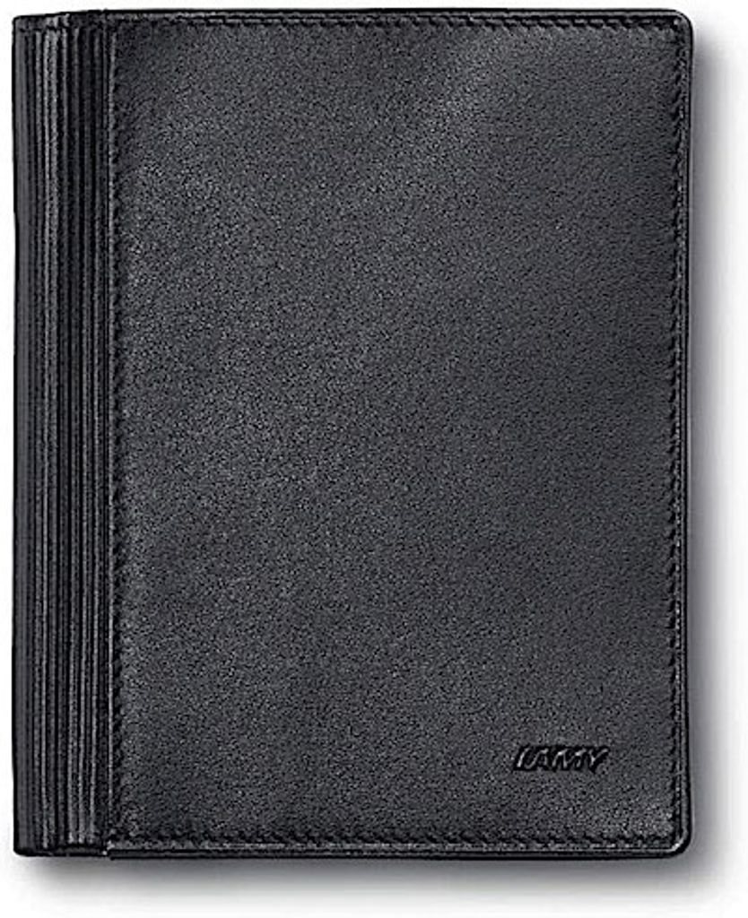 Herren Geldbörse Nappaleder schwarz Hochformat Lamy A305 Produktbild 