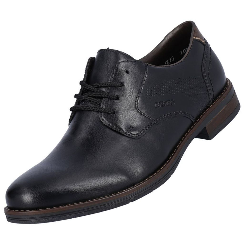 Rieker Elegante Schnürschuhe Herren 31363132373235 Schwarz 41 EU