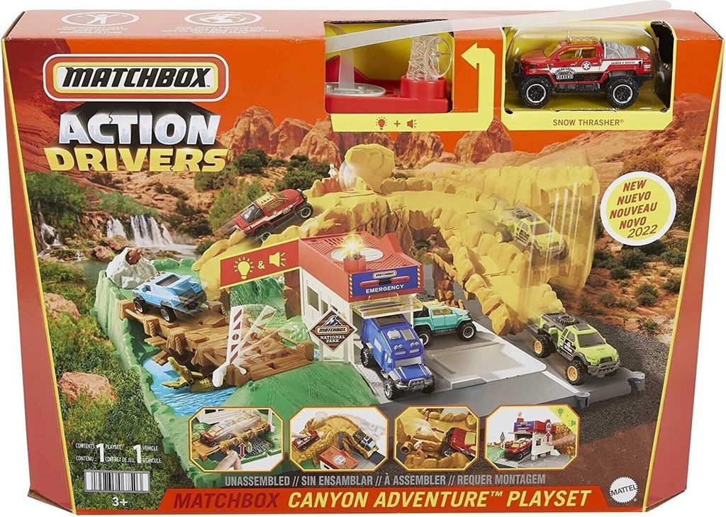 Matchbox Action Drivers HHH32, 3 rok / roky, LR44, Plast, Obrázok produktu 