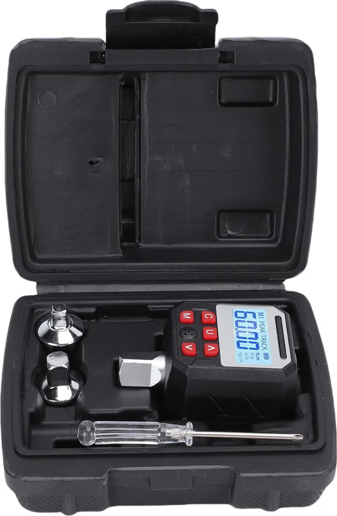 Adaptateur numérique pour clé dynamométrique 1/2 pouce 9 préréglages