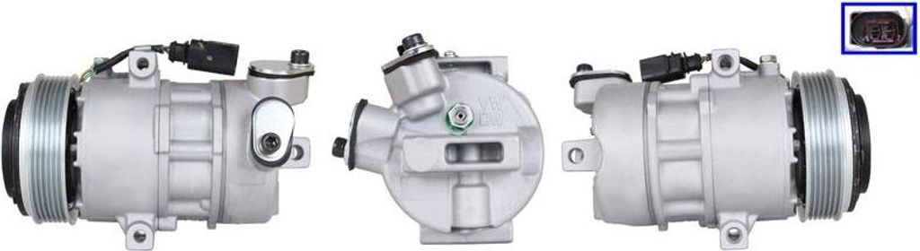 LUCAS ACP01140 Klimakompressor OE 1S0816803 kompatibel mit UP, Load UP, Citigo, Mii