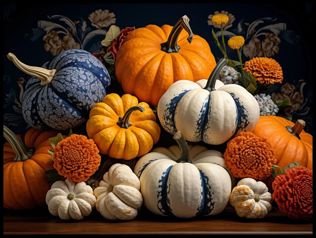 Plakat 100x75cm Herbstlicher Reichtum