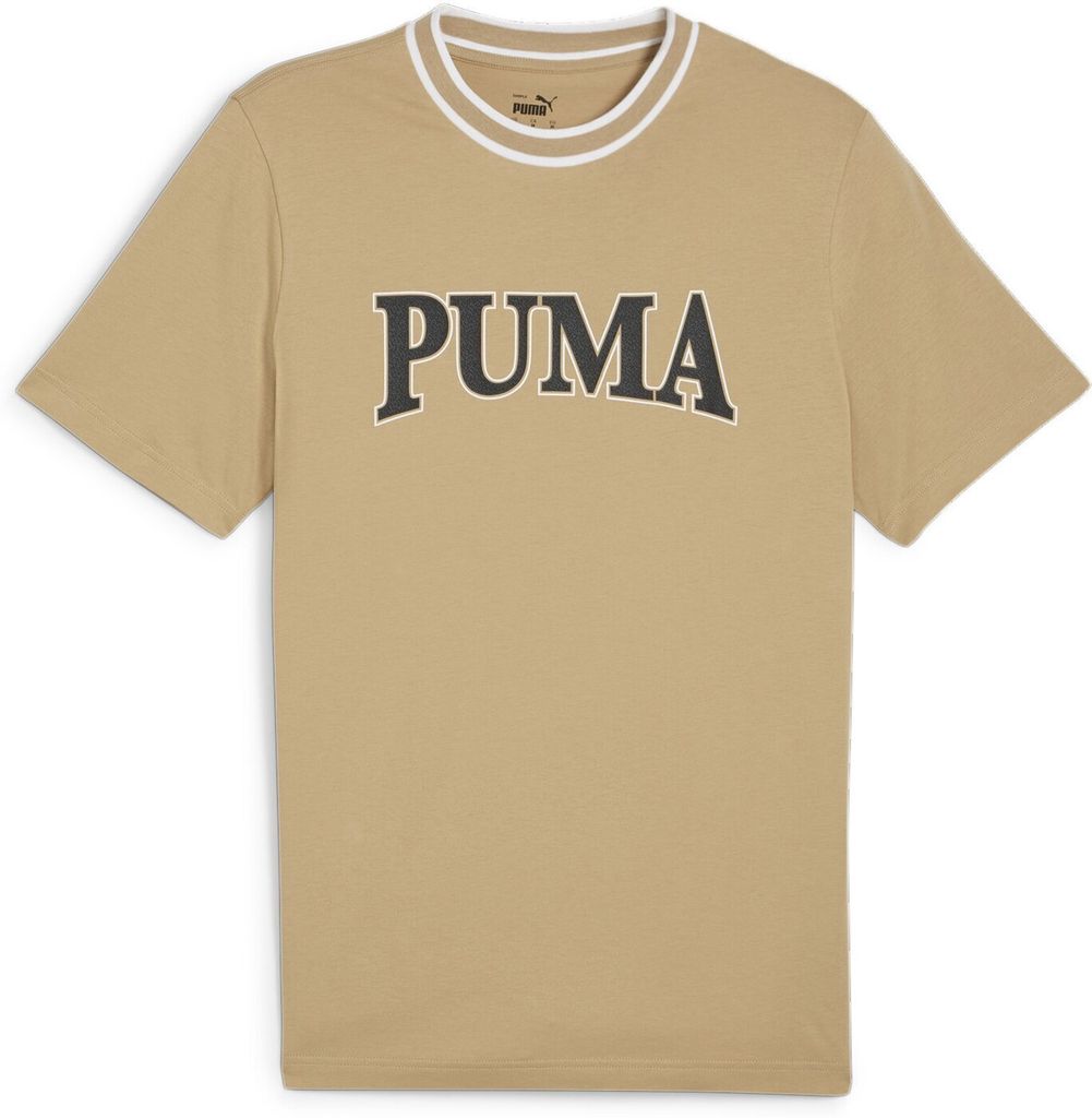 PUMA SQUAD Big Graphic Tee T-Shirt Herren beige XL