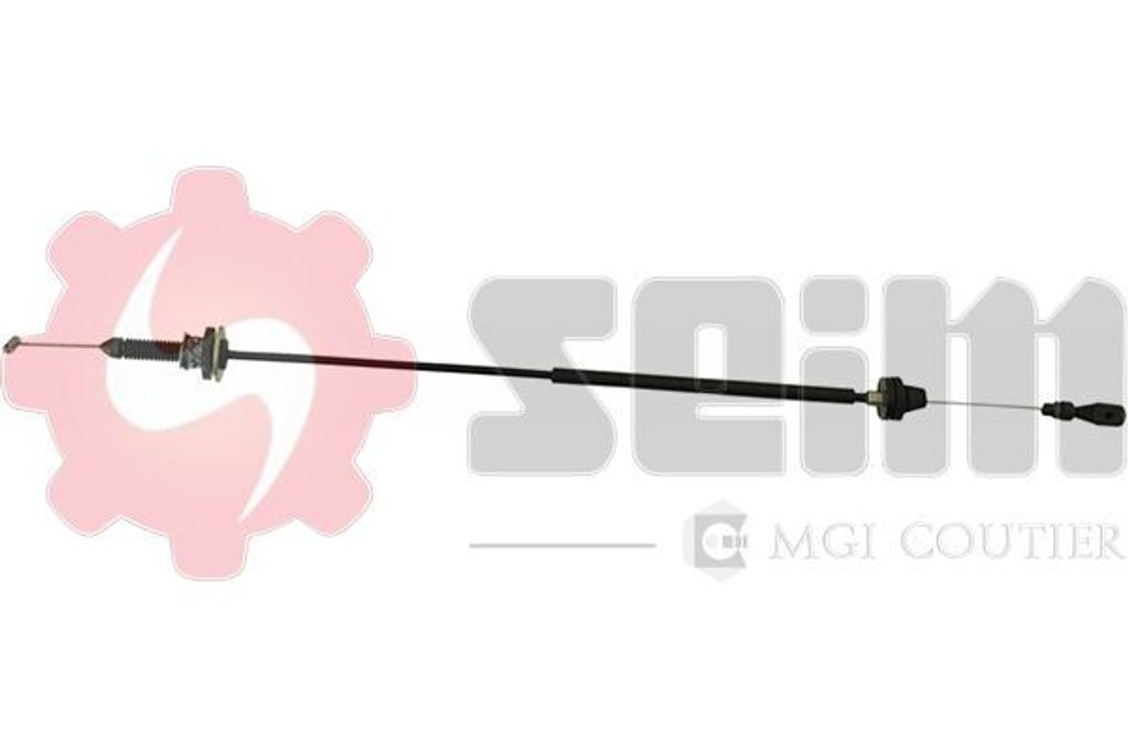 SEIM Gaszug Bowdenzug 122100 für FIAT BRAVO I (182) 610/430mm