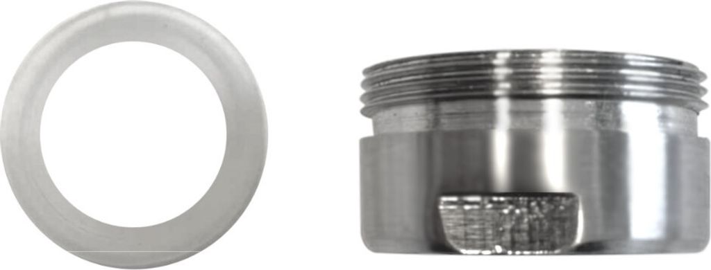 Luftsprudler für Hochdruck Armatur DRIVE 1, DRIVE 2 und DRIVE 5 in Edelstahlfarbig / Strahlregler / Mischdüse