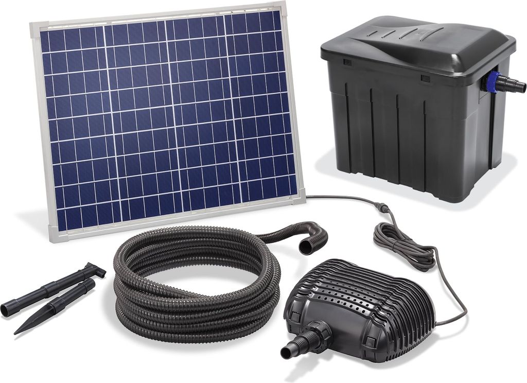 esotec Solar Teichfilter-Set Premium 50/2500 Produktbild 