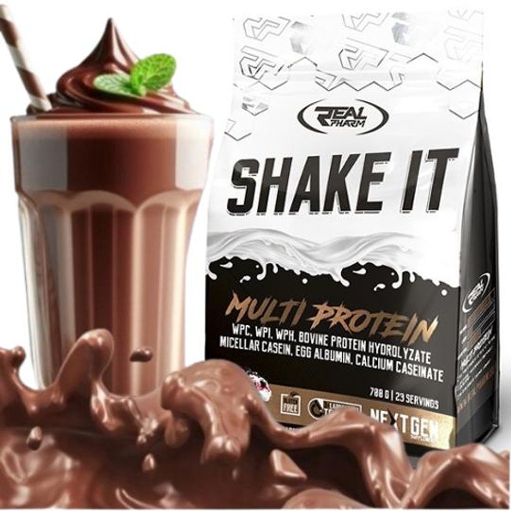 PROTEIN WPI/WPC-Mix Real Pharm Protein-Supplement SHAKE IT 700g SCHOKOLADE