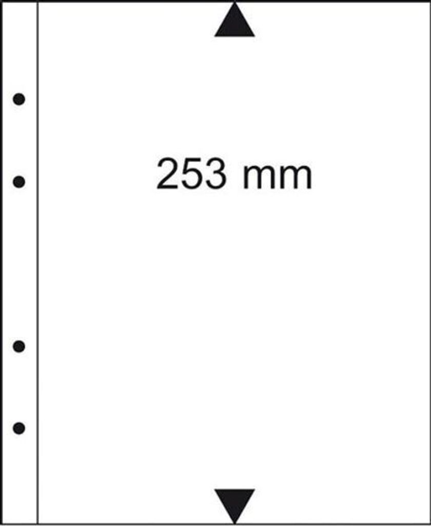 Lindner MU1311 Multi collect Blätter-schwarz