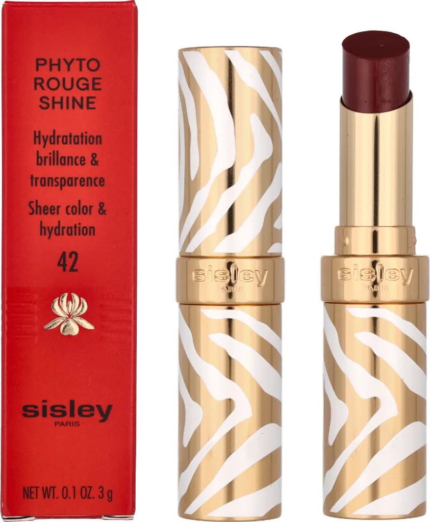 Sisley Phyto-Rouge Shine 42 Sheer Cranberry - Rouge à Lèvres Brillant