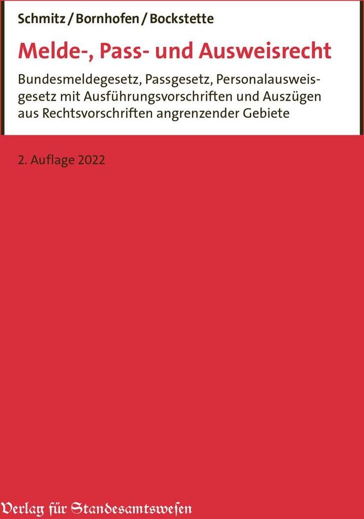 Melde-, Pass- und Ausweisrecht